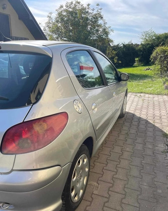 Peugeot 206 cena 7300 przebieg: 129000, rok produkcji 2007 z Limanowa małe 172